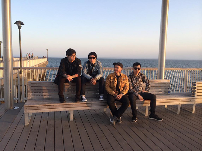 The Caulfield Cult, band punk rock paling berpengaruh di Singapura, via: http://newnoisemagazine.com/